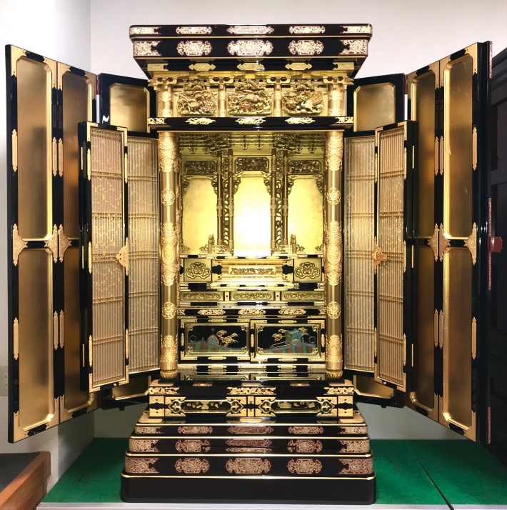 金仏壇28号 華祥｜山本仏具店｜いい仏壇